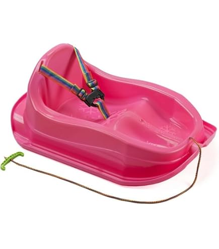 Gizmo Riders Luge Bob Pour Bébé De 6 Mois à 3 Ans - Luge Pour Enfants Avec Ceinture De Sécurité - Toboggan En Plastique - 8