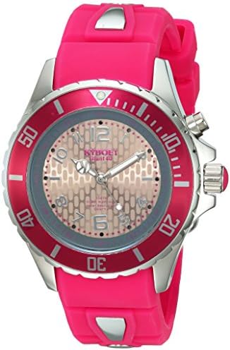 Unisex-Adult Analogue Quartz Watch with Silicone Strap KY.40-047.15