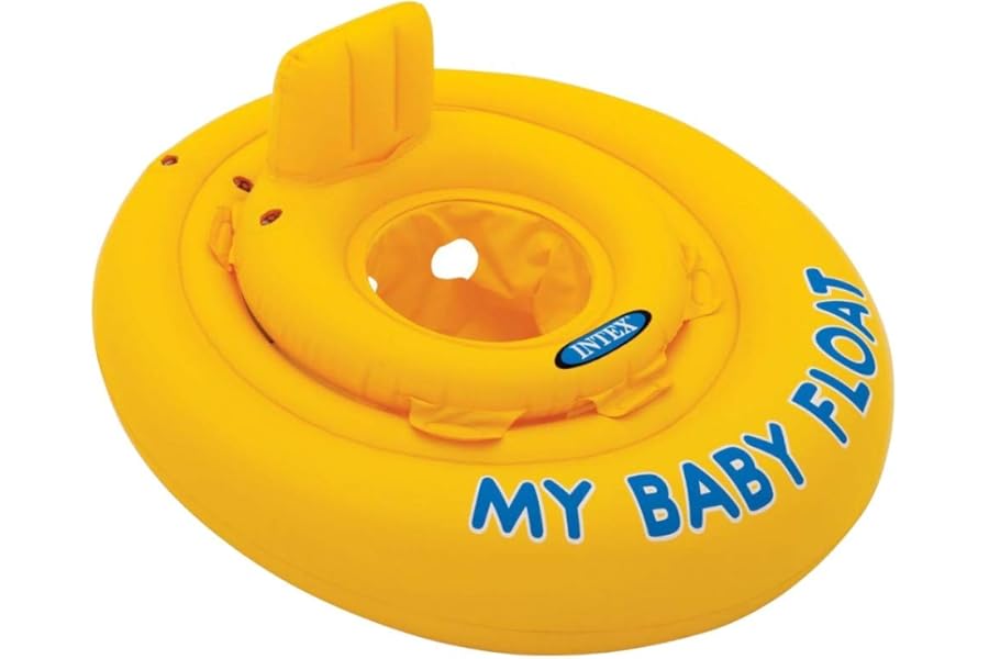 Intex 56585EU - Flotador Hinchable bebé 70 cm Circular de 6 a 12 Meses