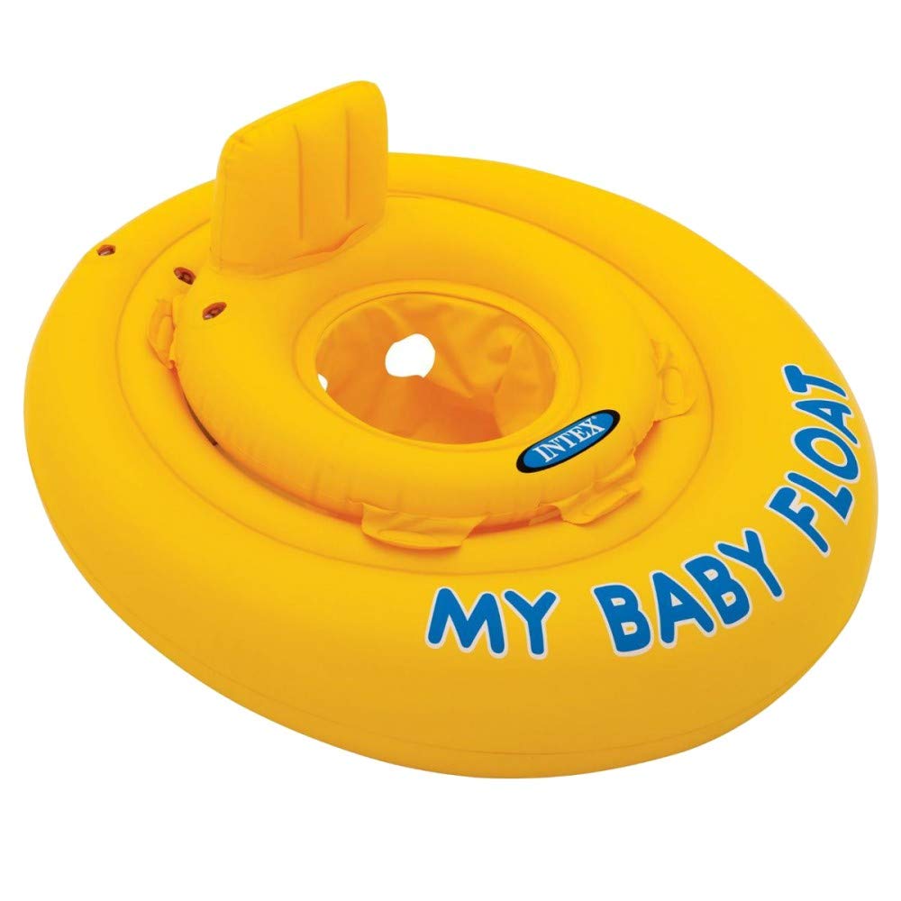 Intex 56585EU - Salvagente Mutandina Giallo, Vinile, Giallo, 70 cm