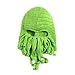 Butterme Unisex Winter Wind Ski Mask Barbarian Beard Hat Tentacle Krake Strick Beanie Cap Handgemachtes Hat Grün