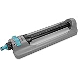 Navaris Vierecksprenger Garten Regner - Oszillation Sprinkler Rasen Bewässerung - bis zu 350m² - stufenlose Winkel und Distan