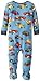 Hatley Baby Boys Infant Footed Coverall Hot Rods Pyjama Set, Blue, 3-6 Months