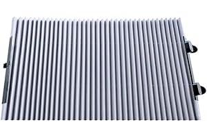 FBARTL, Parasole per parabrezza auto, stile a fisarmonica, retrattile e automatico, per parabrezza anteriore