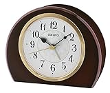 Seiko Unisex Standuhren Holz Analog Braun QXE054B
