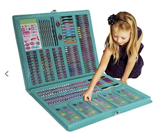 Great Gift For Kids ! Chad Valley 250 Piece Super Art Set. / Toys Game Play Kids Childrens Child Toddler Baby Cool Activity Educational Creative Fun Special Unique Devlopment Developmental Friends Boys Girls Present Latest Newest Learning Outdoor Indoor Room Home House Easy Coolest Hands Smart Motoric Classic Constructions Preschool Popular Large Little Small Big