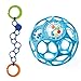 Produktbild Oball Set - für Buben Oball Rattle blau mit O-Link blau