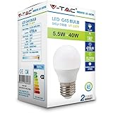 V-TAC VT-1879 Lampadina LED 5.5 W, Bianco, Confezione da 1