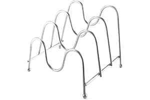 SimpleLife - Portaplatos para tapas de olla - Portaorganizador y tapa de bandejas, bandeja de tabla de cortar - Accesorios de cocina versátiles