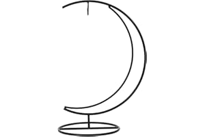 PRETYZOOM Supporto Pensile in Ferro Per Ornamenti Decorativi Con Gancio Per Piante Sospese E Globo in Vetro Stand Espositivo Per Casa Ufficio Eventi 10X4.9X4.9 Pollici