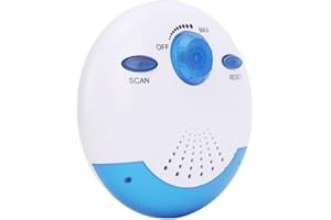 TONYSA Haut-Parleur Radio de Douche, étanche IPX7, Compact, Portable, Autonomie en Veille de 12 Heures, Radio FM avec Haut-Parleur intégré, Transmission FM Améliorée, pour Salle de Bain