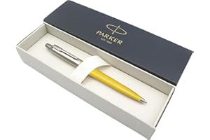 Parker Jotter Originals - Penna a sfera, colore: giallo sole, inchiostro blu, confezione regalo
