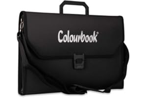 Dodici Valigette Portadisegni Scuola Borsa Polionda 28x39cm Nero