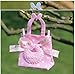 Babies Bloom Pink Baby Shower Bib Pick Cake Decoration favor bag (Set of 12) RS.599.00