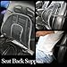Zehui Mesh Back Lumbar Support Massage Beads For Car Seat Chair Massage Cushion