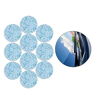 Amastore Car Accessories in Car Wiper Detergent Effervescent Tablets Washer Auto Windshield Cleaner Glass Wash Cleaning Tablets (Pack of 10) (Make in India)