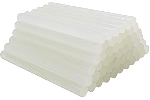 FANGZIDM FANGZI 150 x 11mm Heißklebestifte Universal Transparent Super Klebriger Kleber Packung mit 45 Stück