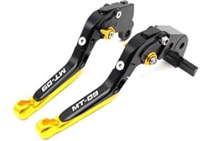 YANG HUA CNC Allungabile Pieghevole Regolazione Moto Freno Leve Frizione Per YAMAHA MT-09/SR 2014-2018