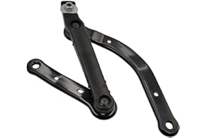 YUCKMZ Mécanisme du Bras d'essuie-Glace Avant Droite Compatible avec BMW E60 E61 E63 E64 520i 520d 523i 525i 525d 530xi 535d 540i 545i 550i M5 61617185366 7185366 (noir)