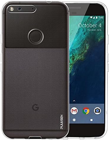 Google Pixel XL Case, PULESEN® Google Pixel XL Case Cover [Crystal Clear] Ultra Slim / Scratch Resistant / No Bulkiness Premium Transparent Soft TPU Protective Case for Google Pixel XL (2016)