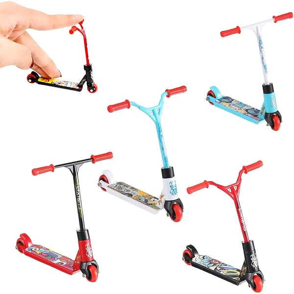 Lot De 15 Mini Skateboards Pour Doigts – Finger Skates Avec Roues Métal, Design Aléatoire Pour Enfants Et Décoration