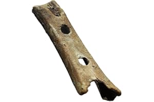 TERRAPIN TRADING Divje Babe | Flauta de hueso neandertal | Rplica moderna | Original tiene 55.000 aos de edad