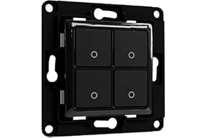 Hem Shelly tillbehör "Wall Switch 4" Wandtaster 4-fach