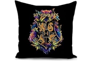HUASHUZI Kissenbezug Harry Kissen deko Geschenke für sofakissen doppelseitig kissenbezüge dekokissen couchkissen kissenhülle Sofa Schlafzimmer Wohnzimmer Zimmer zierkissen schwarz zubehör