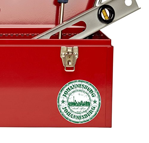 2 x Johannesburg Südafrika Vinyl Aufkleber Aufkleber Laptop Reise Gepäck Auto Ipad Schild Fun # 6796 – 10cm/100mm Wide - 4