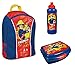 Produktbild Rucksack Set Feuerwehrmann Sam 3tlg. mit Brotdose und Trinkflasche z.B. für den Kindergarten / Krippe FSBT7631