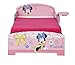 Disney Minnie Mouse Toddler Bed, Underbed Storage and Shelf