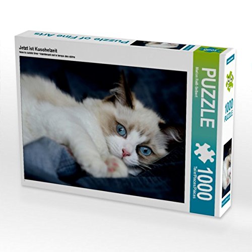 Jetzt ist Kuschelzeit 1000 Teile Puzzle quer (CALVENDO Tiere)