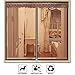 Produktbild LISIANG Insektenschutz Fenster Rollo Ohne Schrauben, Fliegengitter Klettverschluss Braun Mit ReißVerschluss Verschiedenen GrößEn Einfache Montage Ohne Bohren,Coffee,50x110cm(20x43in)