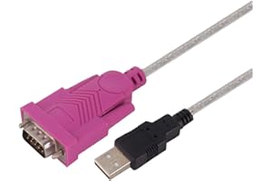 baolongking Cable adaptador serie DB9 USB 2.0 a RS232 hembra de 1,8 m, con chipset CD/PL2303/compatible con 98/ME/2000/2003/2008/Andoid/XP/win7 8 8.1 10/Mac OS/Linux.