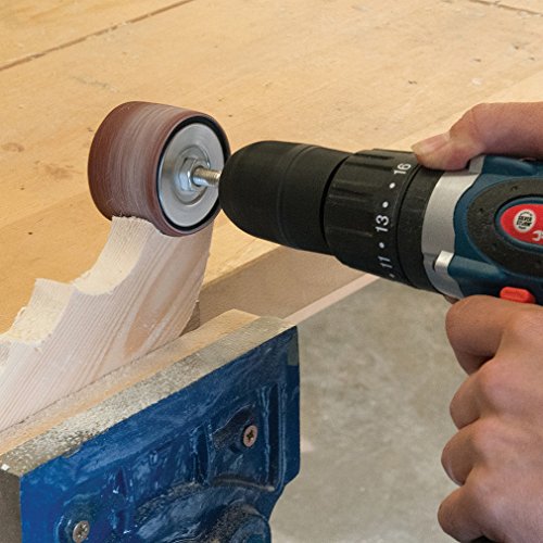 Silverline 726040 Schleifwalzen, 25-tlg. Satz 80er-Körnung - 3