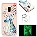 Produktbild Hülle Leuchtende Galaxy A5 2018/A8 2018 Silikon Etui Handy Hülle Weiche Transparente Luminous TPU Back Case Tasche Schale Leuchten In Der Nacht Für Samsung Galaxy A5 2018/A8 2018 + Schlüsselanhänger (P) (7)