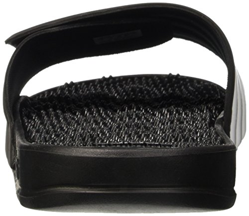 adidas Herren Adissage 2.0 Stripes Hausschuhe, Noir/Blanc/Noir - 2