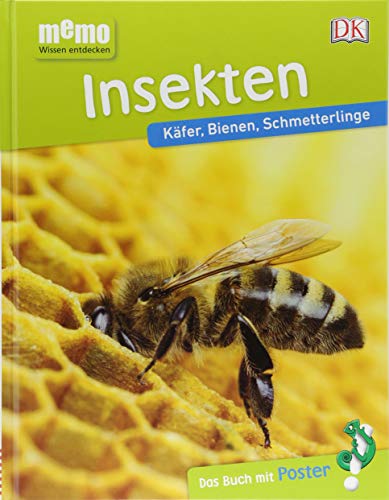 memo Wissen entdecken. Insekten: Käfer, Bienen, Schmetterlinge. Das Buch mit Poster!