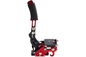 Areyourshop USB3.0 14Bit PS4/PS5 Handbrake for Racing Games Steering Wheel Stand G29 Red