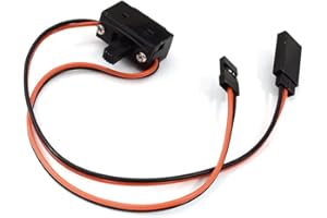 Integy Spine di tipo ricevitore di precisione modello RC con interruttore on/off progettate per radio Futaba e JR