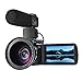 Produktbild ORDRO Professionelle 10x Optischer Zoom Camcorder Full HD 1080P 30FPS Digitale Videokamera mit Externem Mikrofon und Weitwinkelobjektiv 3,0 Zoll LCD Touch Screen Fernbedienung (Z82+M+W)