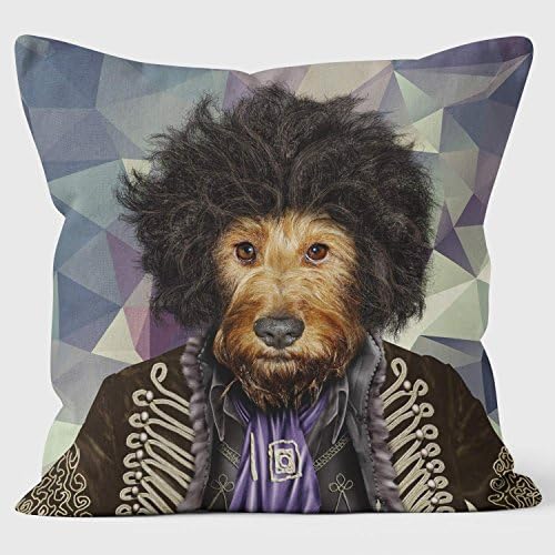 Psychedelic Geometric Cushion
