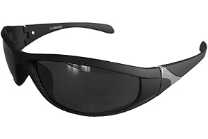 Gil SSC Sports Sunglasses Black Mirrored Cycling Glasses Snowboard Goggles Motorcycle Goggles M 23