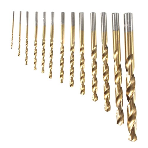 Raysen HSS Bohrer Set 99 tlg.Titanium Metallbohrer Spiralbohrer Handspiralbohrer 1.5mm – 10mm - 4