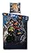 Produktbild Familando Wende Bettwäsche Set Lego Ninjago Movie, 135x200cm + 80x80cm, 100% Baumwolle Motiv Kick