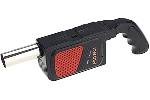 GOTOTOP Elektryczny Wentylator do Grilla i Kempingu, Dmuchawa z Pistoletem do Sadzenia (#3)