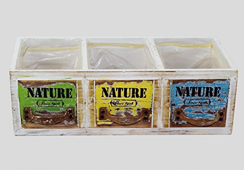 Preisvergleich Produktbild Deko-Schublade SCHUBLADE Z BEPFL DREI HOLZ 34185-15