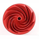 forma de silicone para bolo derrete no forno Ultra-Premium, respetuoso del medio ambiente - de silicona del molde para pasteles Bundt. Profesional de silicona de grado de moho / Pan.