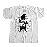 Born To Be Wild T Shirt Cute Nature Camping Shirt Festival Outfit Unisex Style