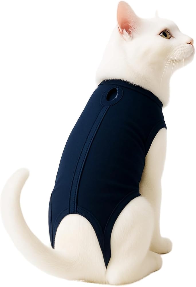 MPZ PETS Kedi ve Köpek Kıyafeti & Elbisesi Lacivert Medikal Veteriner Çıkışı Tulum Yeşil M